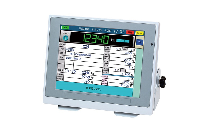 日本AND用于数字称重传感器的汽车衡指示器 AD-4353